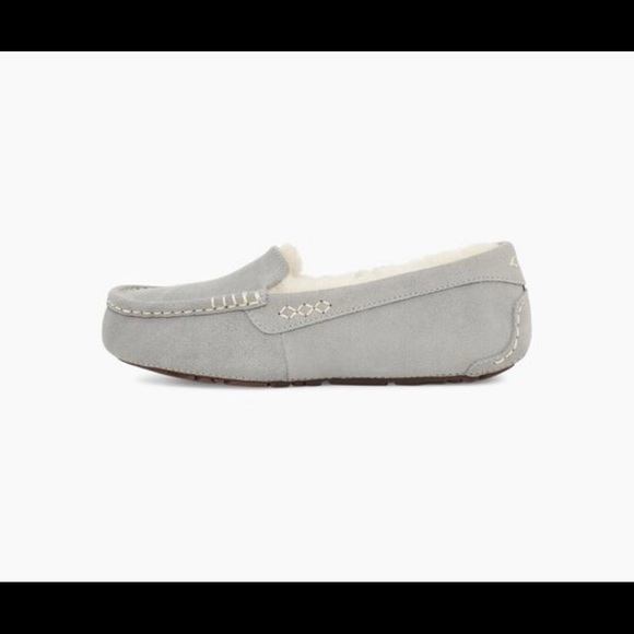 Ugg Ansley Slippers - Light Grey - Water Resistant - Picture 3 of 7